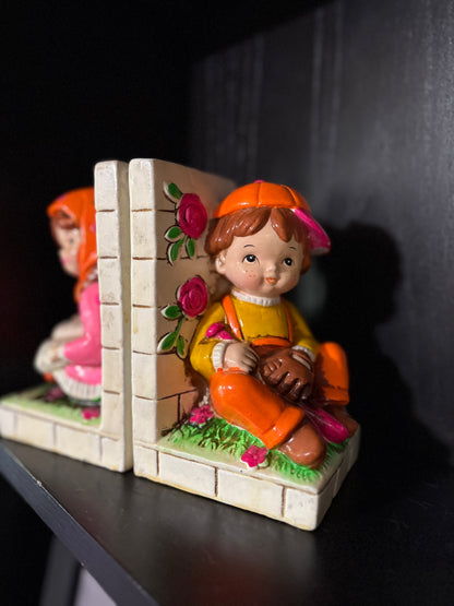 Vintage Mid Century Bookends