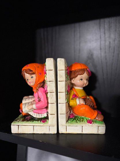 Vintage Mid Century Bookends
