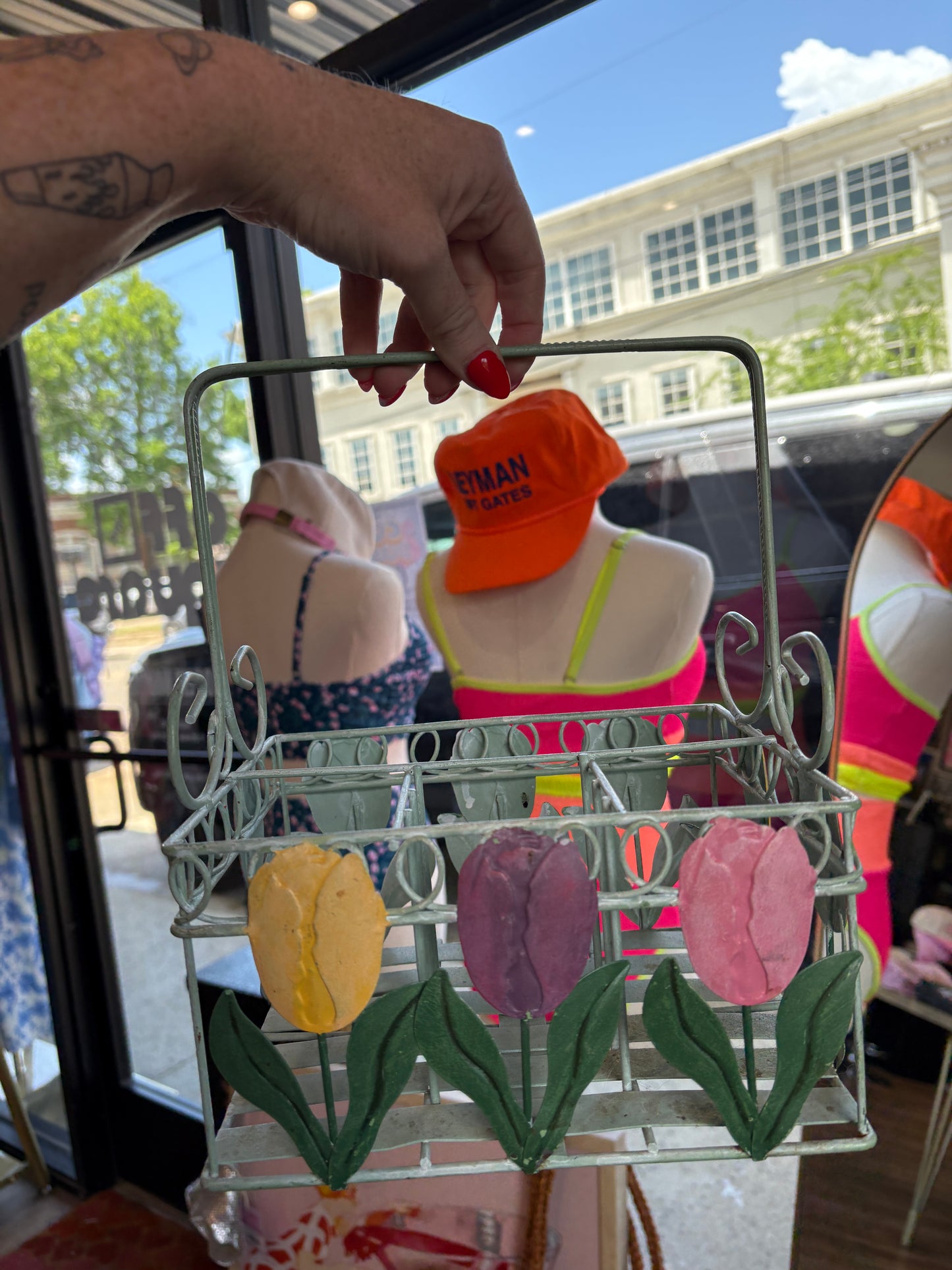Tulip Flower Basket