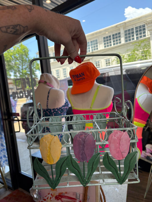 Tulip Flower Basket