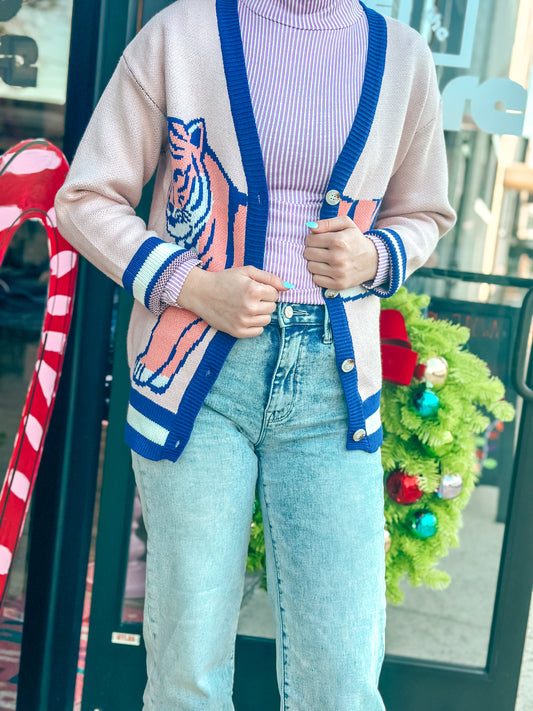 VINTAGE TIGER CARDI