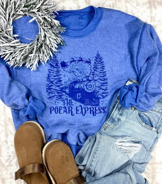 {PRE-ORDER} *Inside-Out* Polar Express Sweatshirt