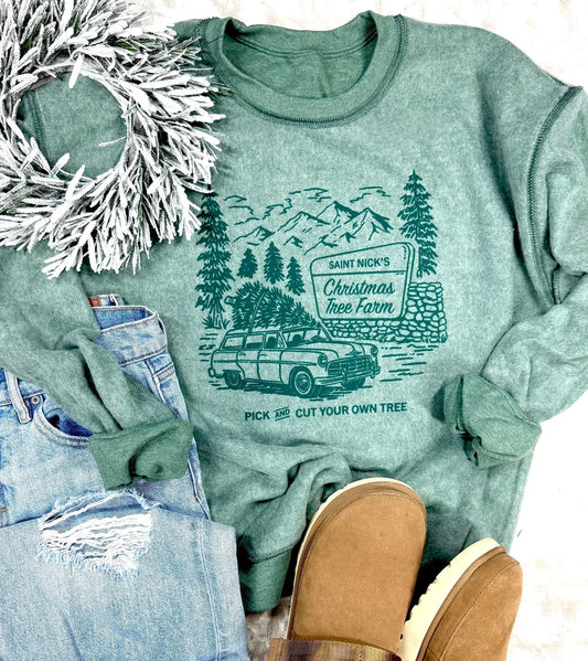 Inside Out Tree Farm Sweatshirt