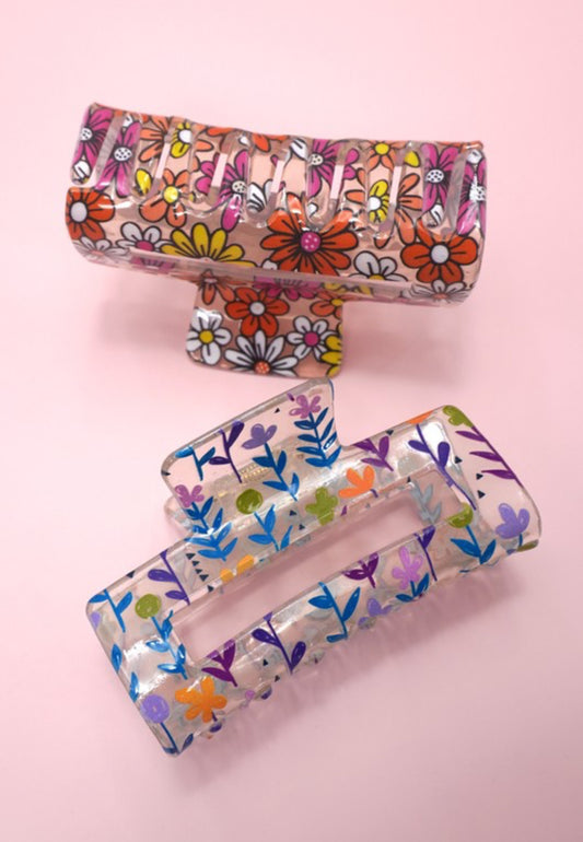 JUMBO FLORAL CLIPS