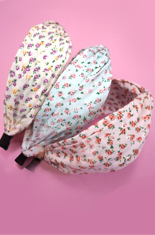 COTTAGECORE FLORAL HEADBANDS
