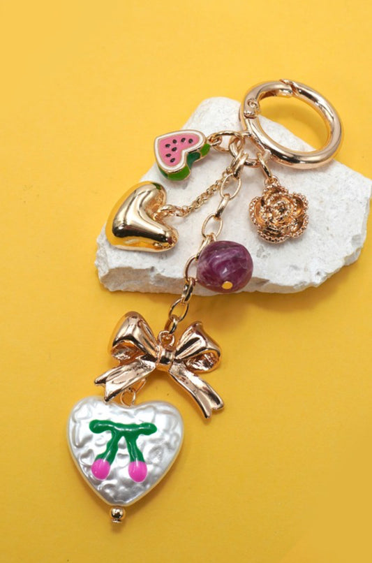 GIRLS GIRL KEYCHAIN/BAG CHARM