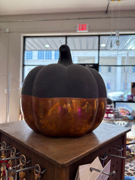 Big Ceramic Pumpkin