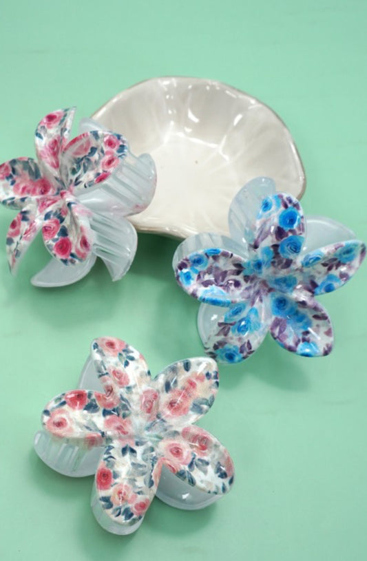 FLOWER FLORAL CLIPS