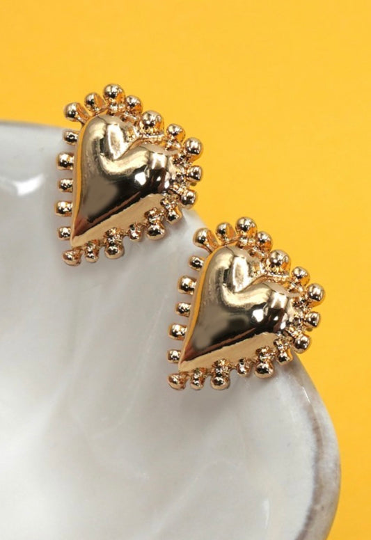 EXPLODING HEART EARRINGS