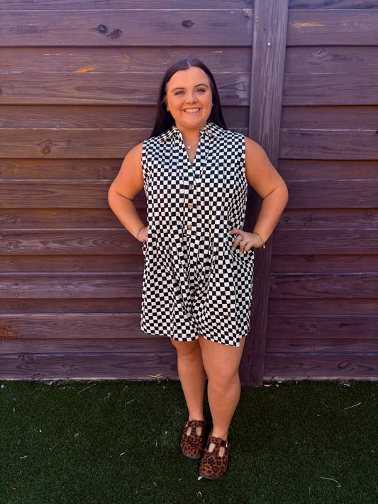 Checkmate Pintuck Romper