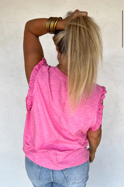 SWEET LACE DAYS TEE