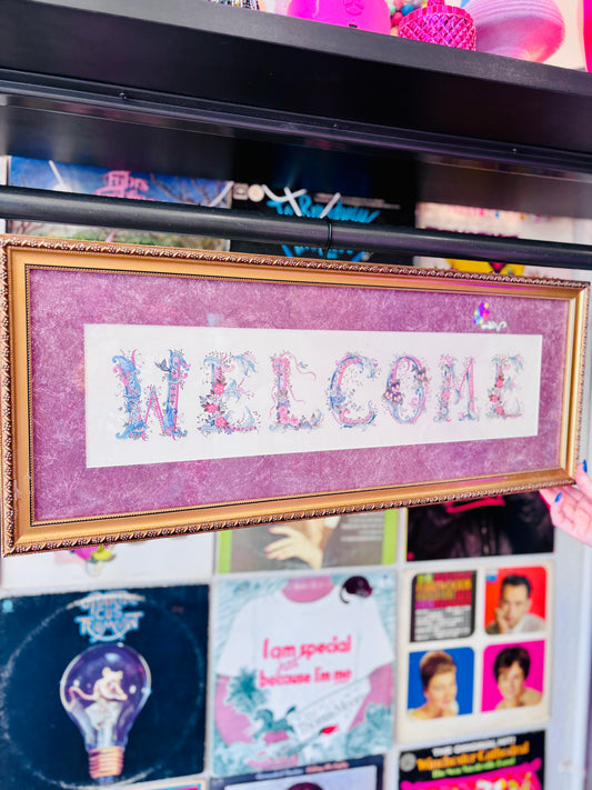 Vintage Welcome Decor