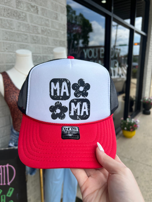 MAMA TRUCKER HAT