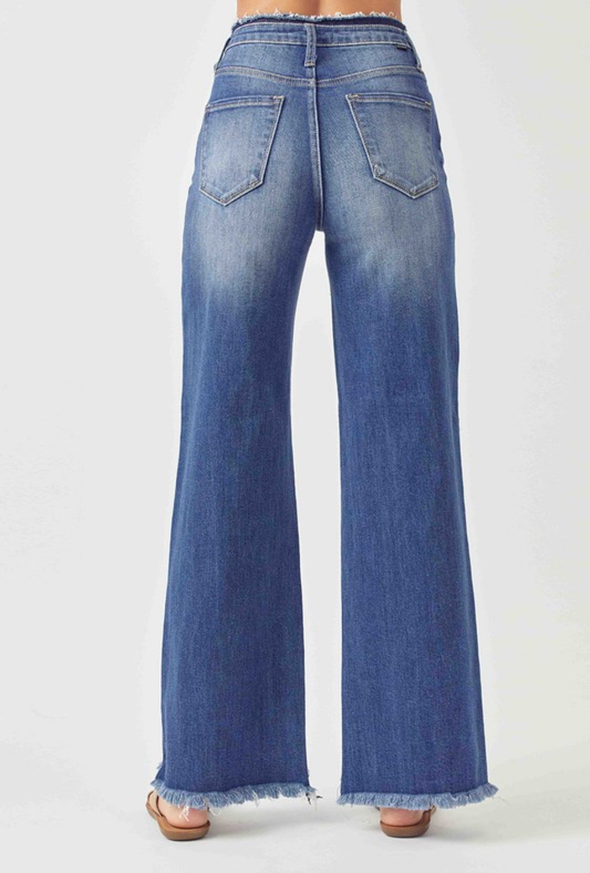 High Rise Wide Leg Jeans