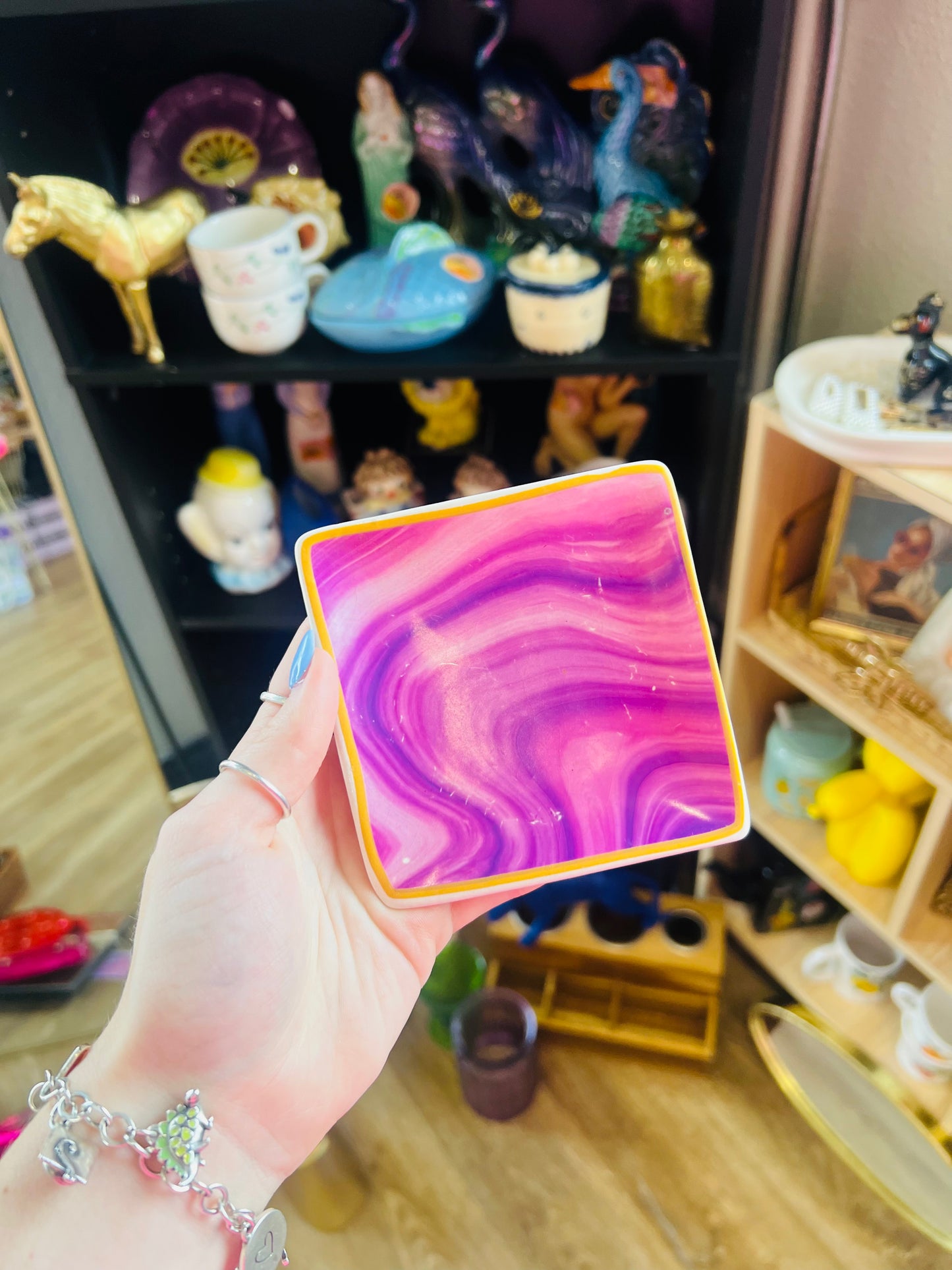 Purple Trinket Tray