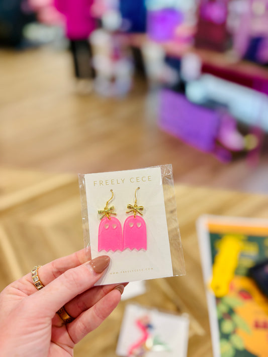 Girly Ghost Earrings