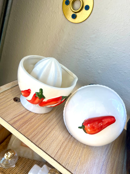 Ceramic Chili Pepper Juicer