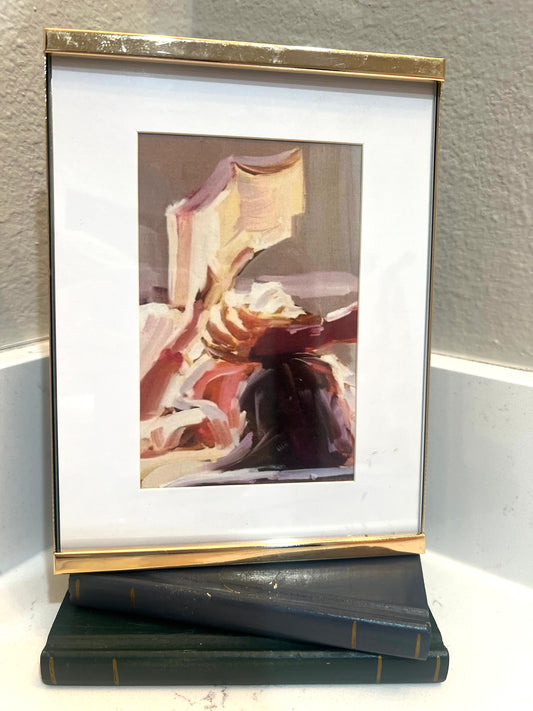 Woman Reading Frame