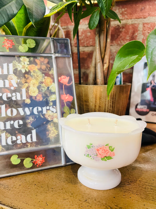 Rose & White 9oz Desert Blooms Candle