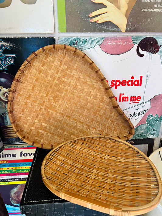 Wicker Trays (set of 2)