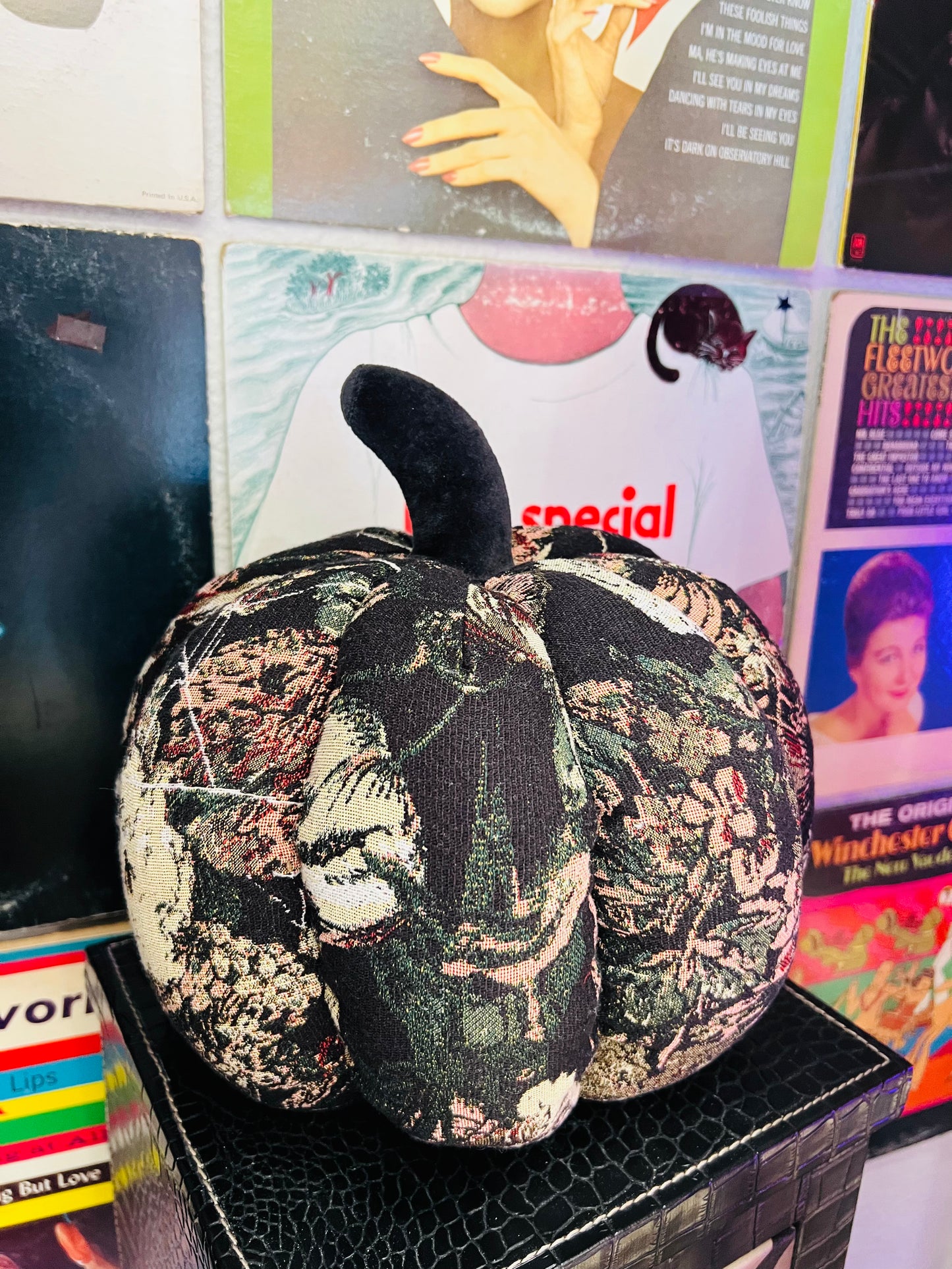 Granny Felt Pumpkin