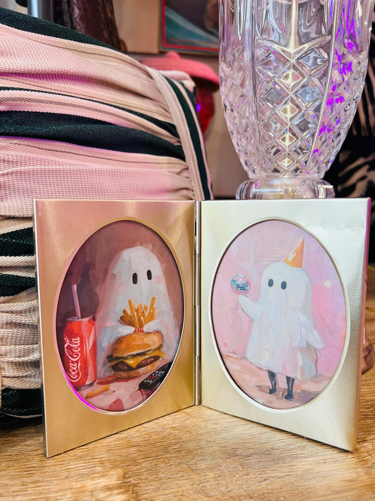 Party Ghost & Homebody Ghost Frame 3x5