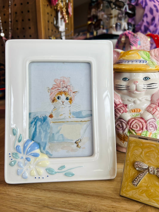 Kitty Bubble Bath Frame