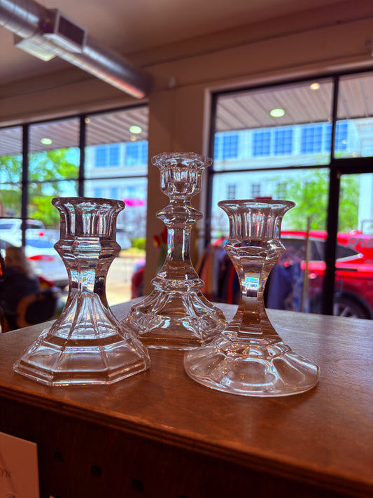 SET OF 3 CANDLE HOLDER