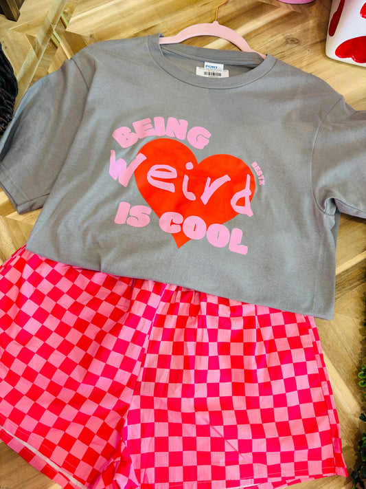 BEING WEIRD IS COOL TEE