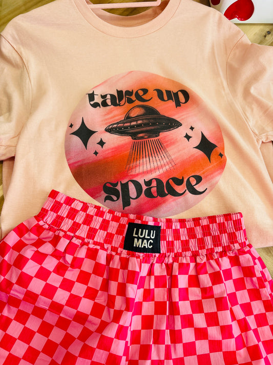 TAKE UP SPACE TEE